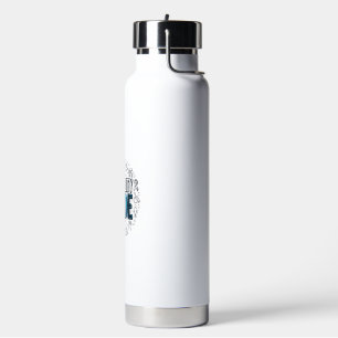 Disability Pride Vintage Inclusive Awareness Shirt Water Bottle