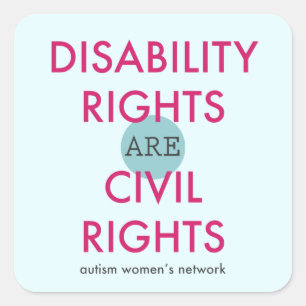 Disability Rights Sticker