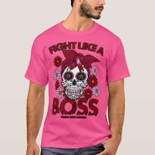 Disabled Adults Awareness fight like a boss T-Shirt