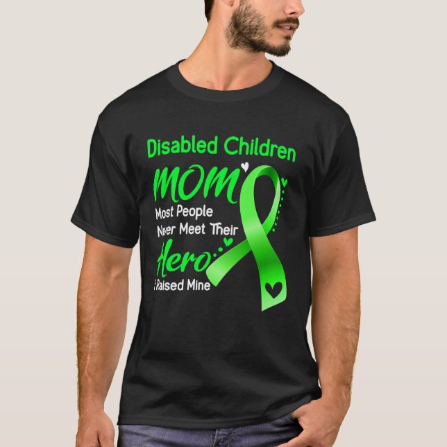 Disabled Children Mom I Raised Mine Pullover Hoodi (Front)