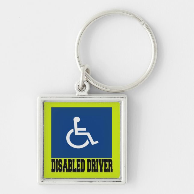 Disabled Driver Keychain (Front)
