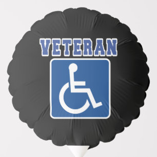 Disabled Handicapped Veteran Balloon