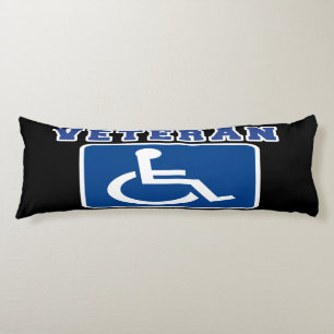 Disabled Handicapped Veteran Body Pillow