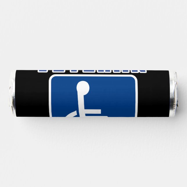 Disabled Handicapped Veteran Breath Savers® Mints (Front)