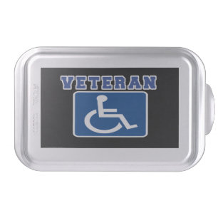 Disabled Handicapped Veteran Cake Pan