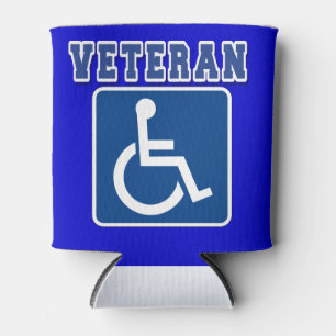 Disabled Handicapped Veteran Can Cooler