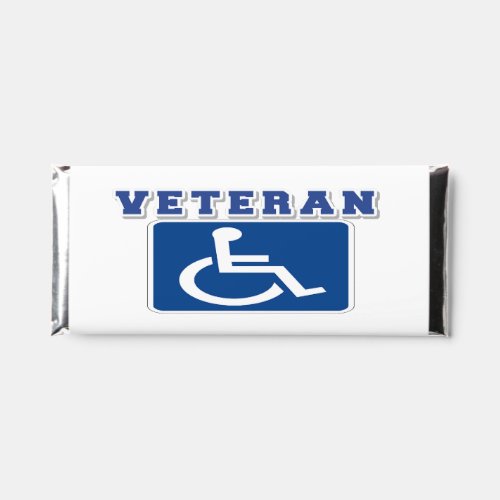 Disabled Handicapped Veteran Hershey Bar Favors