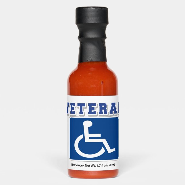 Disabled Handicapped Veteran Hot Sauces (Front)