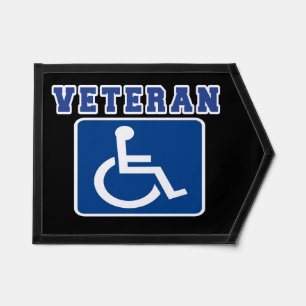 Disabled Handicapped Veteran Pennant