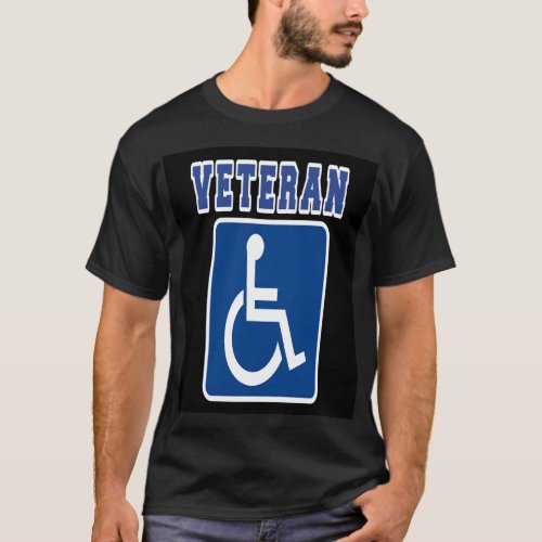 Disabled Handicapped Veteran T_Shirt