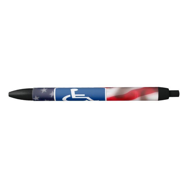 Disabled Handicapped Veteran USA Pen (Front)