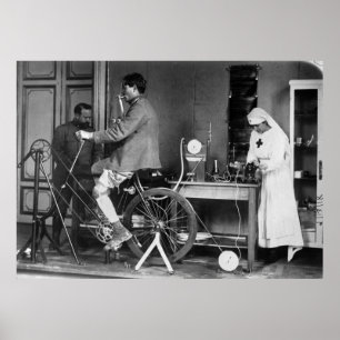 Disabled Italian Soldier, 1910s Poster