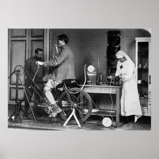 Disabled Italian Soldier, 1910s Poster (Front)