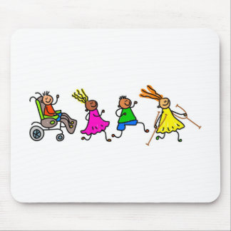 Disabled Kids Mouse Pad