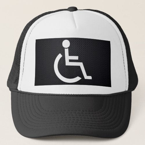 Disabled Persons Graphic Trucker Hat
