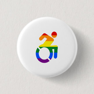 Disabled Pride - Gay Button