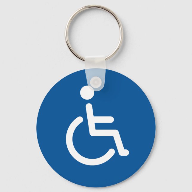 Disabled symbol keychain (Front)