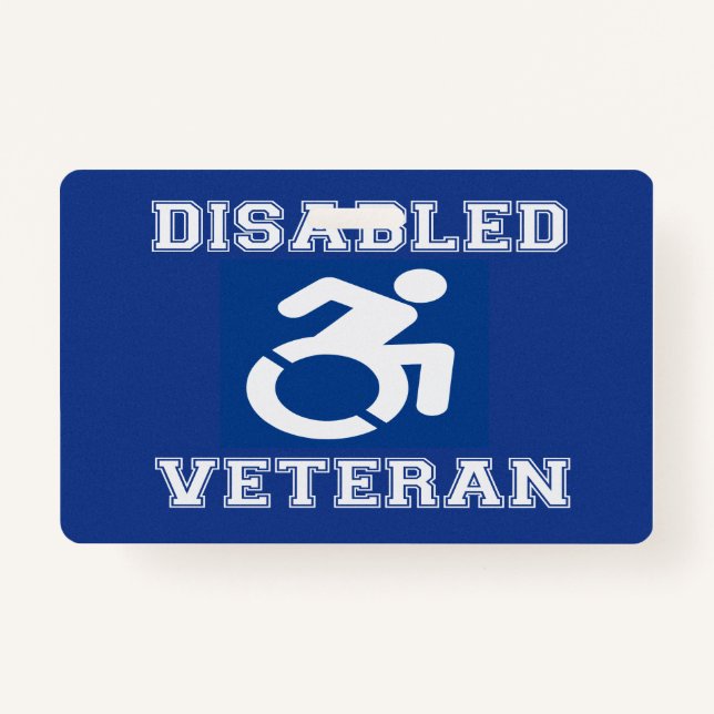 Disabled Veteran Badge (Front)