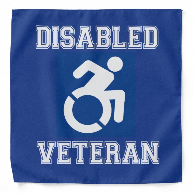 Disabled Veteran Bandana (Front)