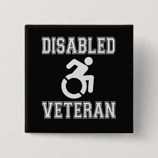 Disabled Veteran Button