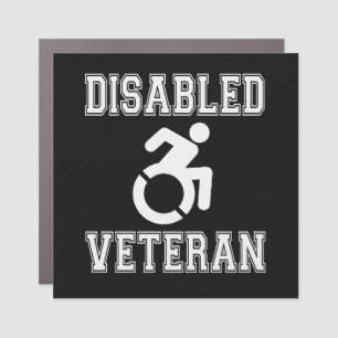 Disabled Veteran Car Magnet