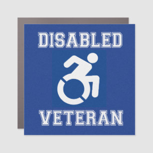 Disabled Veteran Car Magnet