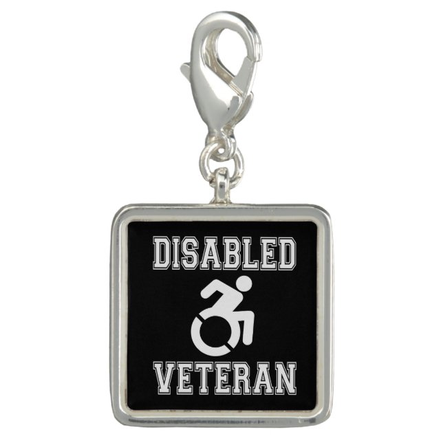 Disabled Veteran Charm (Front)