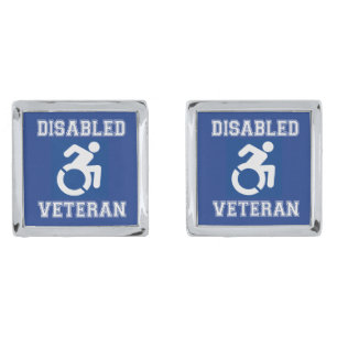 Disabled Veteran Cufflinks