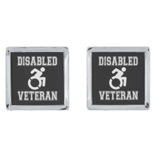 Disabled Veteran Cufflinks