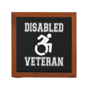 Disabled Veteran Desk Organizer