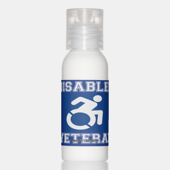Disabled Veteran Hand Lotion (Front)