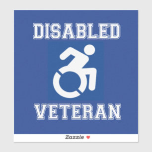 Disabled Veteran Sticker