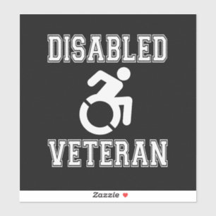 Disabled Veteran Sticker