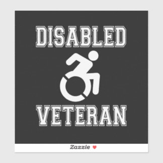 Disabled Veteran Sticker