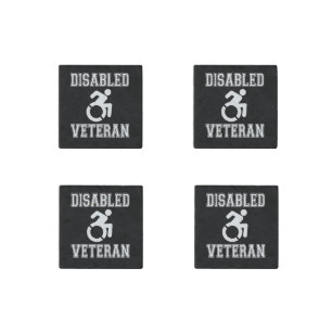 Disabled Veteran Stone Magnet