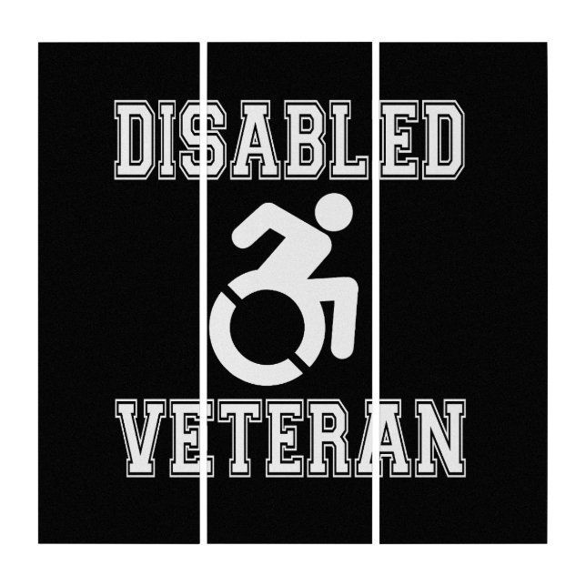 Disabled Veteran Triptych (Front)