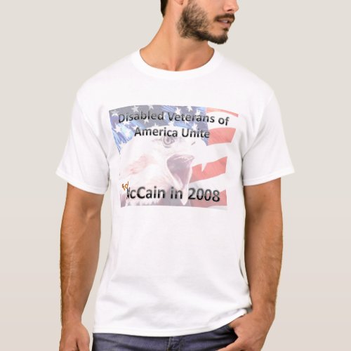 Disabled Veterans of America Unite T_Shirt