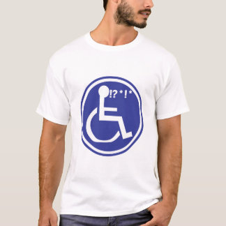 DISABLED WHEELCHAIR BAD LUCK T-Shirt