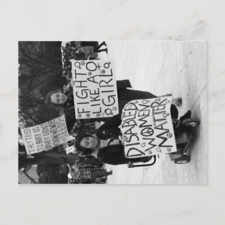 Disabled Women Matter Postcard