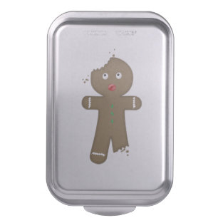 Disappearing Gingerbread Man Cake Pan