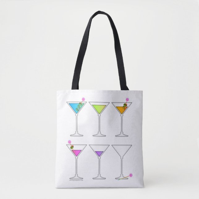 DISAPPEARING MARTINI TOTE BAG (Front)
