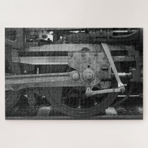 Disappearing railroad blues jigsaw puzzle