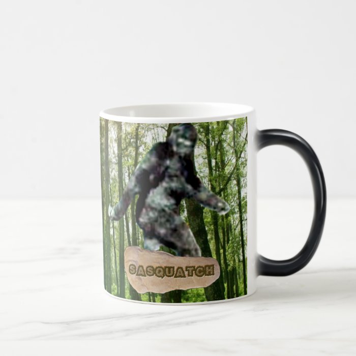 DIsappearing Sasquatch Mug