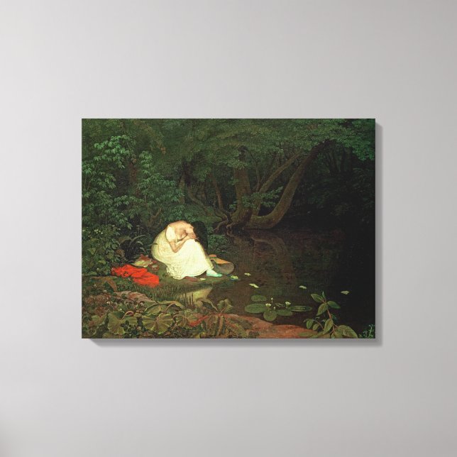 Disappointed love, 1821 canvas print (Front)