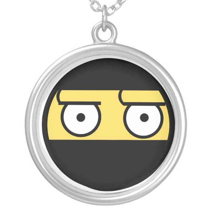 Disapproval Ninja Face Pendants