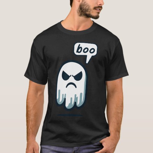 Disapproving Ghost Boo T_Shirt