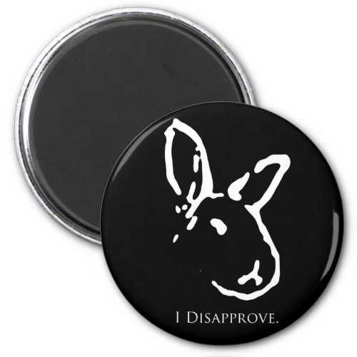 Disapproving Rabbits Magnet