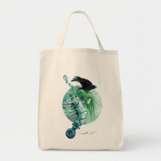 Disassembled Tears Grocery Tote Bag