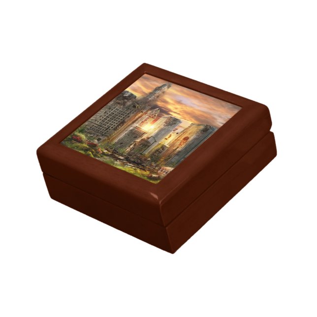 Disaster - Chicago, IL - Gotta walk the dog Gift Box (Side)