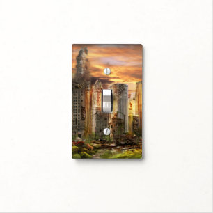 Disaster - Chicago, IL - Gotta walk the dog Light Switch Cover